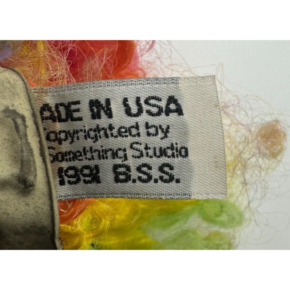 Be Something Studio Vintage "The Clown" Mask 1991 B.S.S. By B.Y. Made In USA - Picture 3 of 4